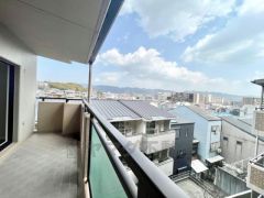 6階建て4階のお部屋につき眺望良好です