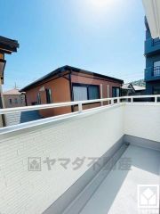 南面バルコニーで陽当たり、風通し良好