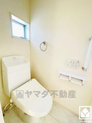 トイレが1階と2階にあるので、朝の忙しい時間にも混雑せず快適です。