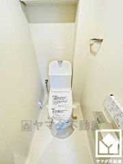 清潔感溢れるトイレです
