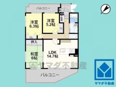 明るい光の差し込むLDKはゆったりとした家族団欒の場に。